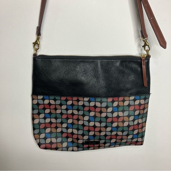 Fossil Fiona large crossbody bag multicolored - Picture 9 of 13